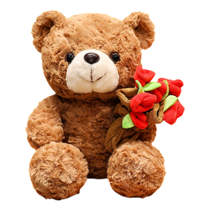 Orsacchiotto di Peluche con Cuore Rosso 'Ti Amo', Regalo Romantico per Amici - Product Image 6