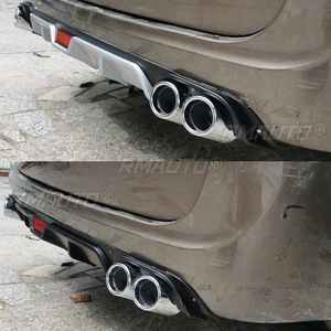 Universal <b>Car</b> Rear Bumper <b>Diffuser</b> Lip Spoiler Canard Black ABS Plastic <b>Car</b>-Styling Rear Bumper Lip <b>Diffuser</b> Spoiler Canard 1pcs - Product Image 5