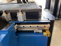 Mesin Router CNC Kayu Linear ATC 1325 9kW Spindle Udara untuk Pintu Lemari Dapur dan Lemari Pakaian