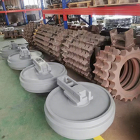 Galet de guidage avant robuste pour toutes marques de grue de paillage, d'excavatrice et de grue de chantier, pièces universelles, fabrication flexible, garantie 3 mois