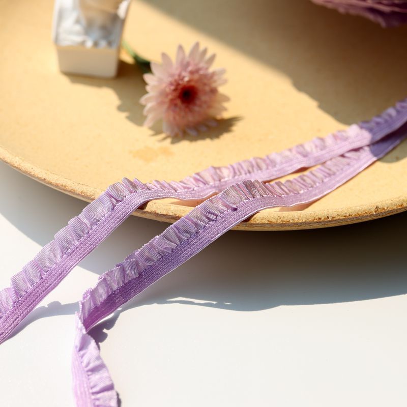 Violet clair, 1 mètre de large, 1 cm