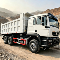 Высококачественный белый самосвал SINOTRUK HOWO 6x4, 371 л.с., 10 колес, б/у, 30 тонн, для горнодобывающей промышленности и дорожного строительства