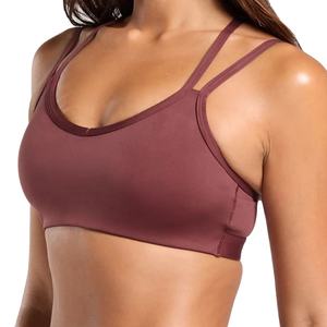Sujetadores Deportivos y Camisetas de Yoga para Mujer, Tallas Grandes, con Logotipo Personalizado, Transpirables, Estampados, de Alta Calidad, Poliéster/Algodón - Product Image 3