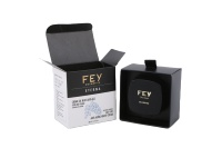 Boîtes en papier noir mat avec impression personnaliséeses tasse en verre tasse boîte en carton ondulé boîtes d'emballage avec fenêtre
