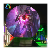 Pantalla LED Esférica Creativa de Tamaño Personalizado Flexible Grande a Todo Color en Forma de Bola Esférica Globo Video Wall