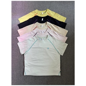 Camisetas Unisex de Manga Corta Ligeras de Secado Rápido para Verano y Otoño, Conjunto de Camiseta de Ciclismo y <span class=keywords><strong>Pantalones</strong></span> <span class=keywords><strong>Cortos</strong></span> de <span class=keywords><strong>Trabajo</strong></span> con Cierre para Hombre y Mujer - Product Image 6