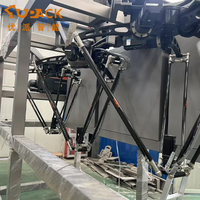Robot parallèle delta 4 axes haute vitesse U-PACK Automation avec système de vision intelligent PLC et options de préhension multiples 25