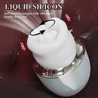 Vibrateur buccal MS-S087 avec logo personnalisé, stimulation de la langue pour femmes, stimulateur de clitoris rose, prix d'usine en gros, OEM ODM