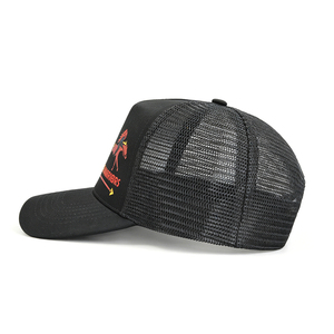 <span class=keywords><strong>Casquette</strong></span> de baseball trucker personnalisée imprimée en gros, 5 panneaux, dos en maille, motif numérique Chevaux Guerriers, casquettes snapback - Product Image 6