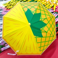 Impression personnalisée du fabricant Sunny Lovely Straight Umbrella pour enfants Qualité Sécurité Paraguas Coffrets Cadeaux Nouveauté Design Style