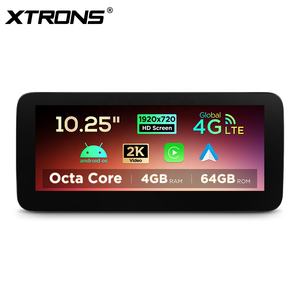 XTRONS 10.25" Octa Core Android 4GB+64GB 1920x720P Écran HD Stéréo de navigation automobile pour Mercedes-Benz Classe E C207/A207 LHD - Product Image 3