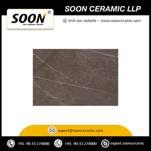 Diseño de lujo 800x1200 MM Azulejos de porcelana de losa grande para decoración de paredes y pisos Azulejos marrones antiguos - Product Image 3