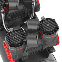 Compresseur d'air portable silencieux sans huile SPERAN OEM d'usine, mini-pompe à piston haute pression 50L 220V