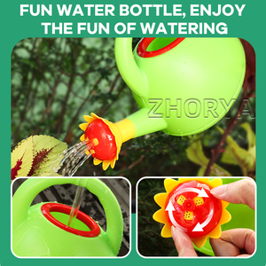 Bộ dụng cụ làm vườn cho trẻ em Zhorya 18 món: xẻng, cào, nĩa, xẻng nhỏ, tạp dề, găng tay, bình tưới nước và túi xách cho hoạt động ngoài trời - Product Image 5