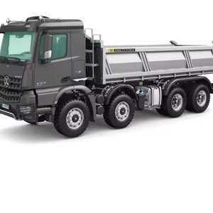 Camion benne radiocommandé 8x8 Kabolite New SJY-5703 1/14 RTR avec lumières et sons, modèle jouet pour adulte - Product Image 5