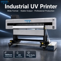 Mesin Cetak UV LED Roll-to-Roll Otomatis Penuh Komersial Baru untuk Kepala I3200 Tinta UV Garansi 1 Tahun untuk Industri Signage