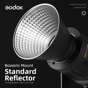 <span class=keywords><strong>Godox</strong></span> Bowens Mount High Lighting Standard Reflector Lampshade Cover for <span class=keywords><strong>Godox</strong></span> <span class=keywords><strong>SL</strong></span>-<span class=keywords><strong>60W</strong></span> <span class=keywords><strong>SL</strong></span>-150W <span class=keywords><strong>SL</strong></span>-200W MS200 MS300 SK400II AD600 - Product Image 3