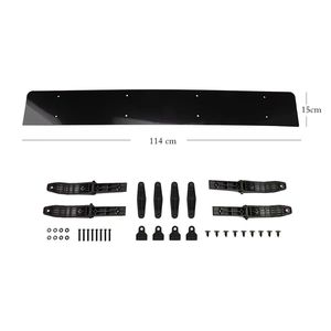 Cánh Hình Chất Lượng Cao Mái Spoiler Không Khí Deflector Phổ Giảm Tiếng Ồn Bảng Điều Chỉnh Màu Đen PC Chất Liệu Phía Trước Phong Cách Bodykit - Product Image 5