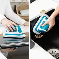 Brosse de nettoyage de porte de Table de fenêtre en verre extensible