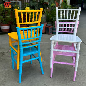 LISSE Coloré Enfants Chaise Résine Chaises Empilable Enfants Chiavari Chaise Pour Mariage Intérieur Et Extérieur Événements Décoration - Product Image 6
