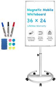 <span class=keywords><strong>Tableau</strong></span> blanc scolaire magnétique 70x100 personnalisé <span class=keywords><strong>tableau</strong></span> à feuilles mobiles avec planche à dessin effaçable à sec chevalet roue de <span class=keywords><strong>tableau</strong></span> à feuilles mobiles - Product Image 2