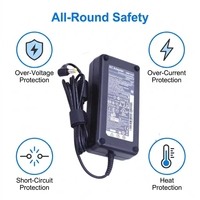 Chargeur secteur pour ordinateur portable 150W 19.5V 7.7A DC 6.3 3.0mm compatible avec les adaptateurs d'ordinateurs portables Lenovo IdeaPad Gaming Series