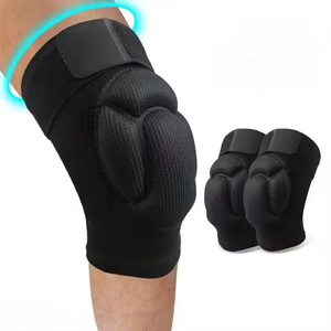 Rodillera Deportiva Universal Unisex de Punto con Cierre de Velcro, Transpirable y Protectora para Voleibol, Baloncesto y Entrenamiento Deportivo - Product Image 2