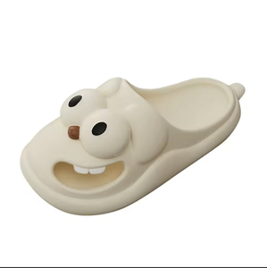 2025 nouveau grand <span class=keywords><strong>chien</strong></span> aux yeux pantoufles femmes été Spin off Baotou mignon Cool pantoufles maison intérieur anti-dérapant trou chaussures femmes été - Product Image 4