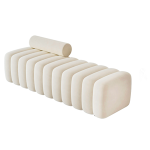 Office Reception Ottoman Sofa Pink Velvet Wedding Hotel Hall Waiting Area Modular <b>Bench</b> waiting chair - Product Image 5