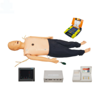 Maniquí de Entrenamiento Médico ACLS para RCP, Primeros Auxilios, Soporte para DEA, Entrenamiento de Presión Arterial e Intubación de Vías Respiratorias