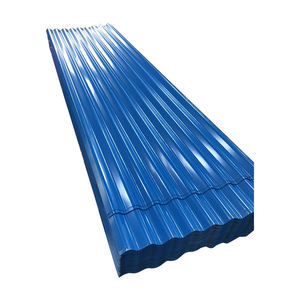 แผ่นหลังคาเหล็กลูกฟูกเคลือบสีอ่อน หนา 0.22-0.25 มม. ได้รับการรับรองมาตรฐาน CE ISO 9001 ผลิตในจีน สำหรับงานก่อสร้าง - Product Image 1