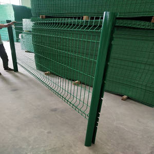 แผงลวดตาข่ายสังกะสีเชื่อมรั้ว3D เคลือบพีวีซี - Product Image 5