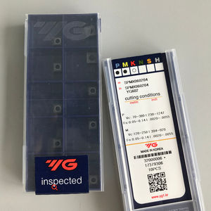 SPMX060204 YG602 <b>Tungsten</b> Carbide Inserts Square Shape 16mm Blade 1.5mm Thickness PCD/PCBN Coated CNC Lathe Tool OEM HRC45 - Product Image 3