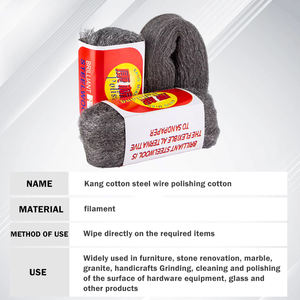 Çelik yünü, çelik ipi, temizlik, pas giderme ve parlatma taşı, Metal vb., Performanslar için de kullanılabilir - Product Image 3