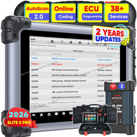 Scanner MaxiSys Elite II Pro 2025 avec 2 ans de mises à jour gratuites, programmation ECU DoIP CANFD, 38+ services de diagnostic