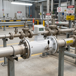 Compteur de débit de gaz haute précision pour la mesure du débit de gaz naturel dans les pipelines - Product Image 5