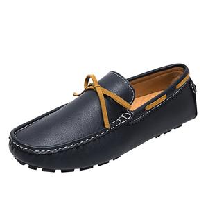 Vente en gros de chaussons personnalisés de fabricant chaussons plats d'hiver de grande taille mocassins en <span class=keywords><strong>daim</strong></span> mules pour hommes mocassins en tissu - Product Image 4
