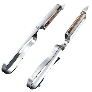 Stainless Steel <b>Fruit</b> Peeler <b>Vegetable</b> Peeler 2 Pieces Easy To Clean Versatile Kitchen <b>Tool</b> - Product Image 5