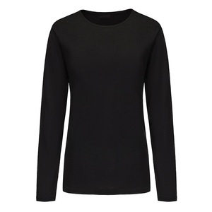 Camiseta <span class=keywords><strong>Térmica</strong></span> Interior de Manga Larga para <span class=keywords><strong>Mujer</strong></span>, de <span class=keywords><strong>Lana</strong></span> <span class=keywords><strong>Merino</strong></span> Transpirable, Personalizable al por Mayor de Fábrica OEM - Product Image 1