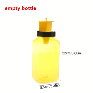 Trái cây tái sử dụng Fly Trap Killer vàng lồng treo ngoài trời Wasp Trap drosophila bẫy Fly Catcher <span class=keywords><strong>attractor</strong></span> - Product Image 2