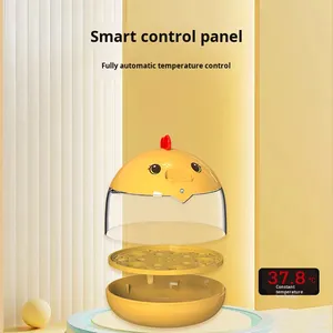 אינקובטור ביצת בית קטן אוטומטי לחלוטין עבור תוכים שליו ברווזים חומר פלסטיק חדש 220v - Product Image 3