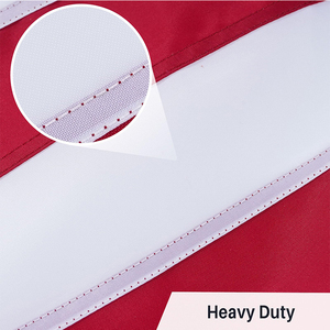 Chất lượng cao Thêu Sao Chúng Tôi cờ với rìa 3x5 ft Heavy Duty Double Sided in ấn tùy chỉnh Mỹ USA cờ với tua - Product Image 2