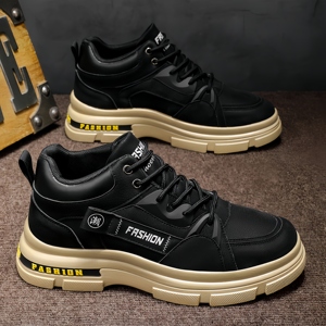 Nouvelles bottes Martin résistantes à l'usure pour hommes, chaussures de travail décontractées et sportives basses pour l'automne, chaussures de travail durables - Product Image 2