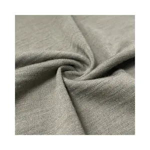 Newly Developed 245gsm Australian Wool Soft Warm and Naturally Stretchy 100% Merino Wool Single Knit Jersey Fabric