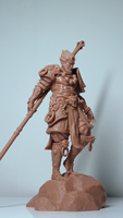 Layanan Pencetakan 3D Ukuran Kustom Wukong Cina, Prototipe Cepat SLA SLS MJF Resin Nylon Laser Mold Plastik Son Goku