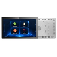 Monitores Industriales con Pantalla Táctil de 7, 10, 12, 15, 17 y 21.5 Pulgadas, IP65 Impermeables, Instalación Integrada, Panel Capacitivo TFT, PC en Stock