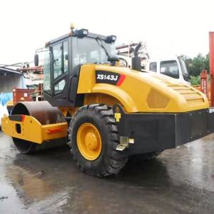 Rodillo de carretera de tambor único de 14 toneladas, rodillo vibratorio de caja de cambios mecánica XS143J - Product Image 4