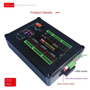 PD60 Fuel Injection Ignition Simulator ECU Maintenance Platform Testing Equipment for Gasoline and Diesel Vehicle Computer Board