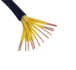Kabel kontrol berselubung PVC terisolasi cocok untuk dalam ruangan, parit kabel, pipa, terowongan, dll.
