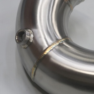 ท่อไอเสียตรงแบบดาวน์ไปป์และส่วนหน้า สำหรับ Audi TTRS/RS3 2.5T ปี 2017+ ผลิตจากสแตนเลส SUS 304 คุณภาพสูงสำหรับรถยนต์สมรรถนะสูง - Product Image 3